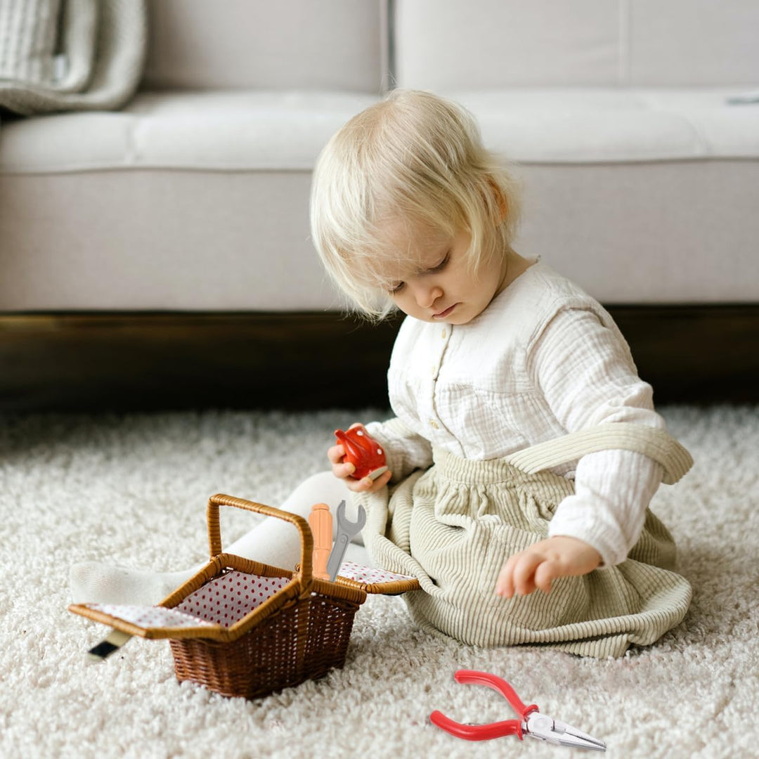 Kinder Werkzeug Set Werkzeugspielzeug Reparieren Handwerker-Reparaturspielzeug Für Rollenspiel 2 Set
