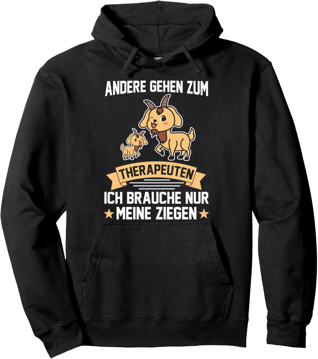 Ziegen Landwirt Ziegenzüchter Pullover Hoodie