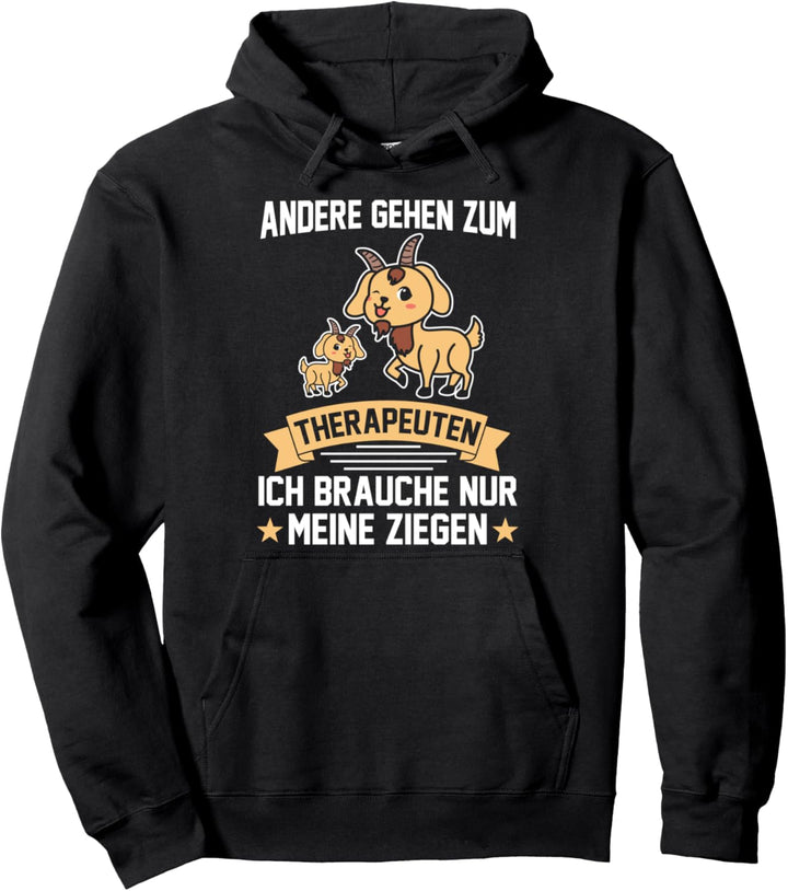 Ziegen Landwirt Ziegenzüchter Pullover Hoodie