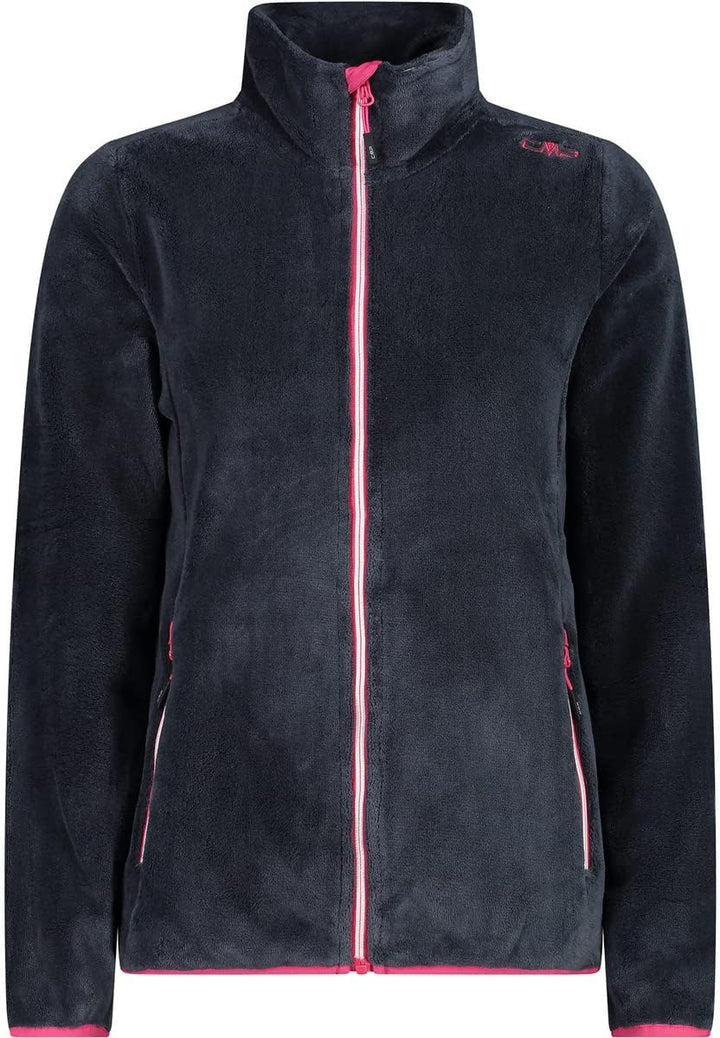 CMP Damen Damen-highloft-fleecejacke Jacket 36 Titan-Fuchsia, 36 Titan-Fuchsia