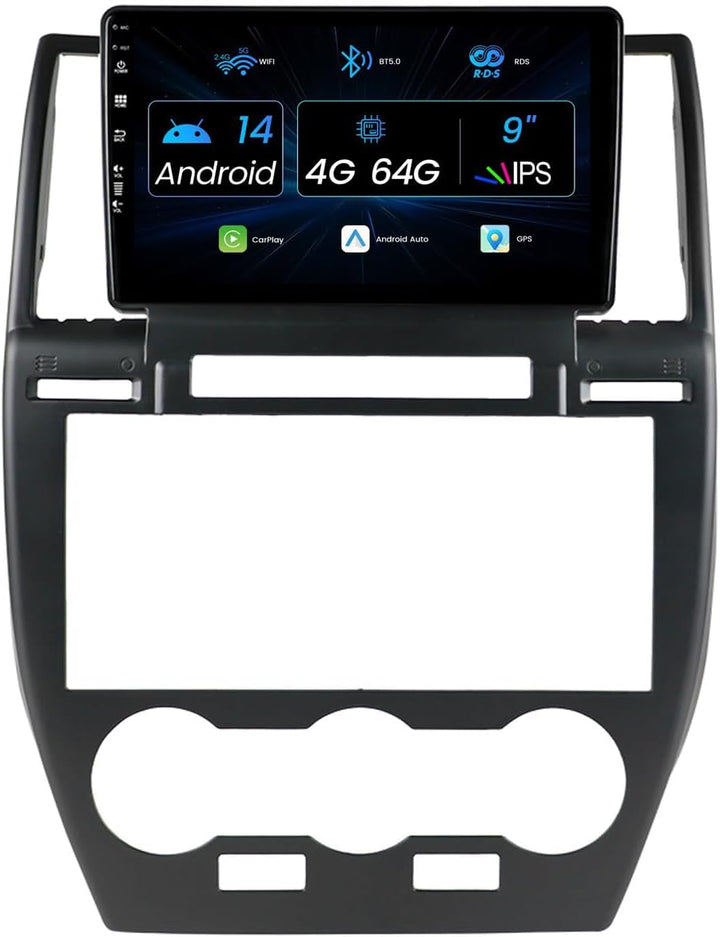Autoradio Passt Für Land Rover Freelander 2 (2006-2012) 9 Zoll IPS Touch Screen [4G+64G] - Android 1