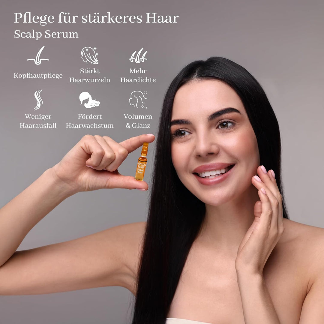 Diamond Hair Plus - Natürliches Keratin Haarserum mit Biotin - und Procapil - Unterstützung - Haarku