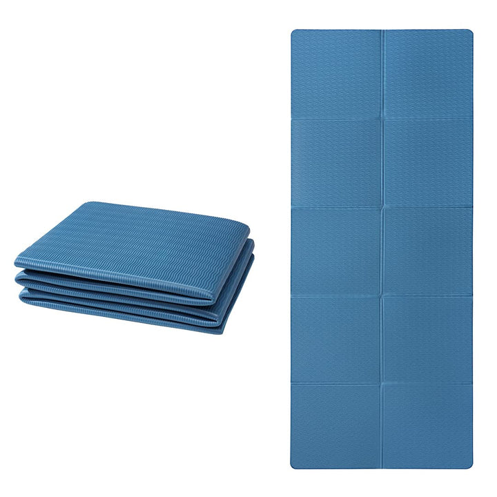 Good Nite Klappbare Yogamatte Rutschfest Tragbare Fitnessmatte Faltbar Leicht Gymnastikmatte Pilates