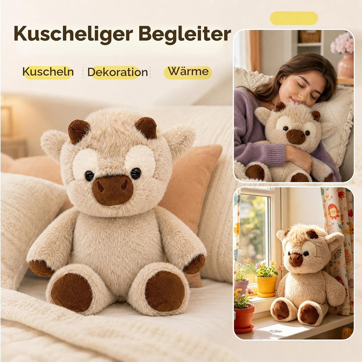 Kuh Kuscheltier,Plüschtier Kuh 45cm,Laufendes Kuscheltier,Running Cow Plush,Kuscheltiere Plüschtier