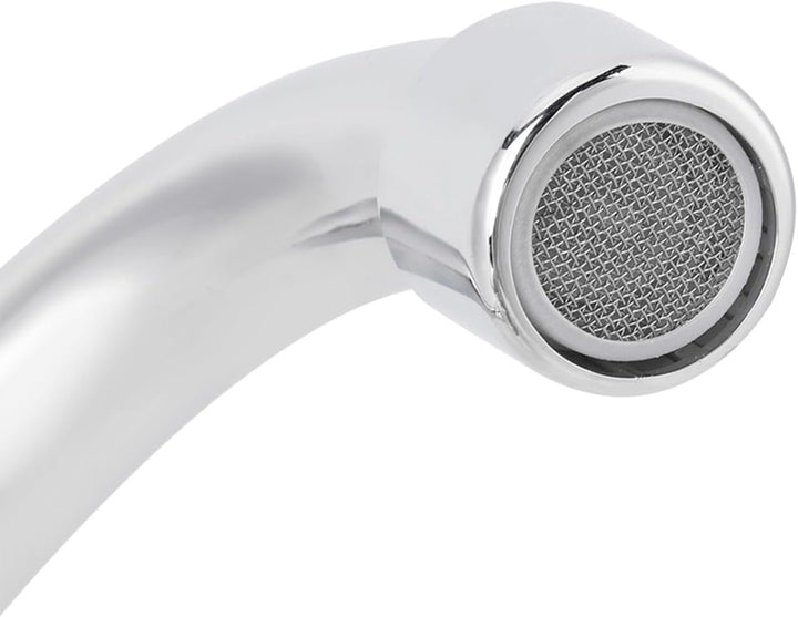 Einzelne Kaltwasserhahn, G1/2in Küchenarmatur Wandmontage Wasserhahn für Badezimmer Küche (20cm) LQ-