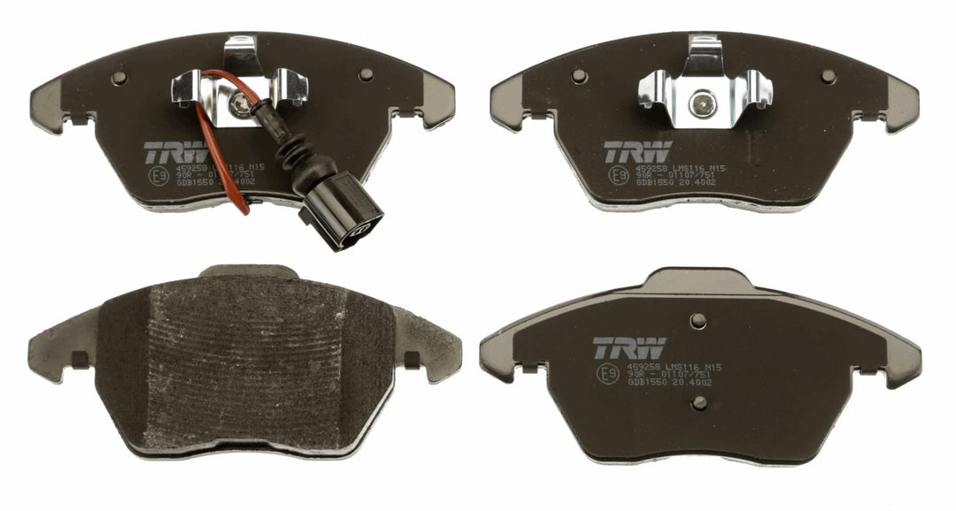 TRW GDB1550 Bremsbelagsatz, Scheibenbremse - (4-teilig) Single, Single