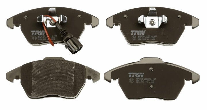 TRW GDB1550 Bremsbelagsatz, Scheibenbremse - (4-teilig) Single, Single