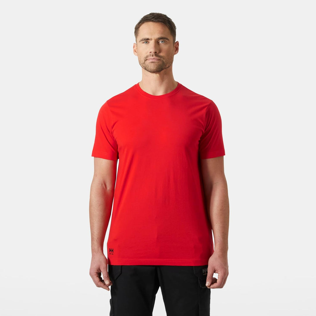 Helly Hansen Workwear Herren Classic T-Shirt 3XL Rot, 3XL Rot