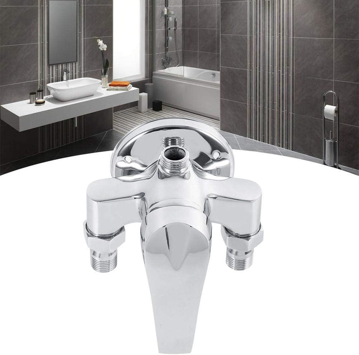TOPINCN Wassermischer Regelventil Dusche Warm/Kalt Wasser Mischbatterie WC Badzubehör MEHRWEG VERPAC