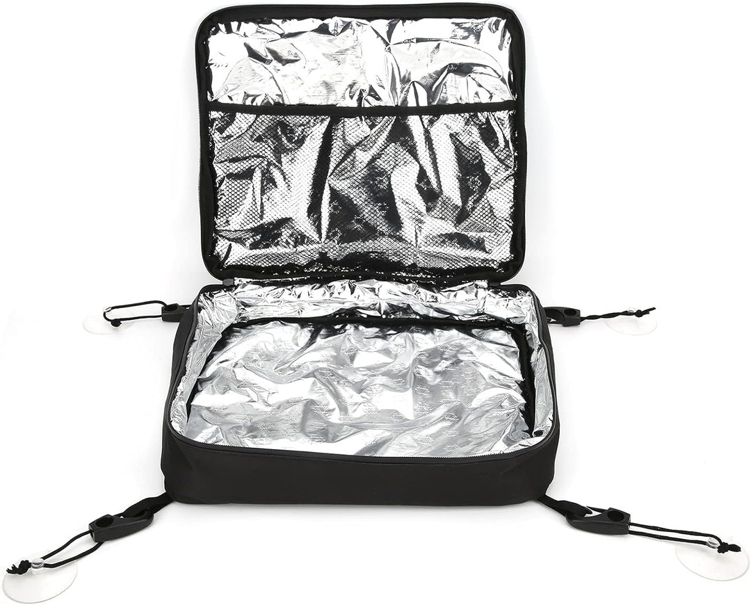 Alomejor SUP Paddleboard Deck Mesh Aufbewahrungstasche Stand Up Paddle Board Deck Saugnapftasche für