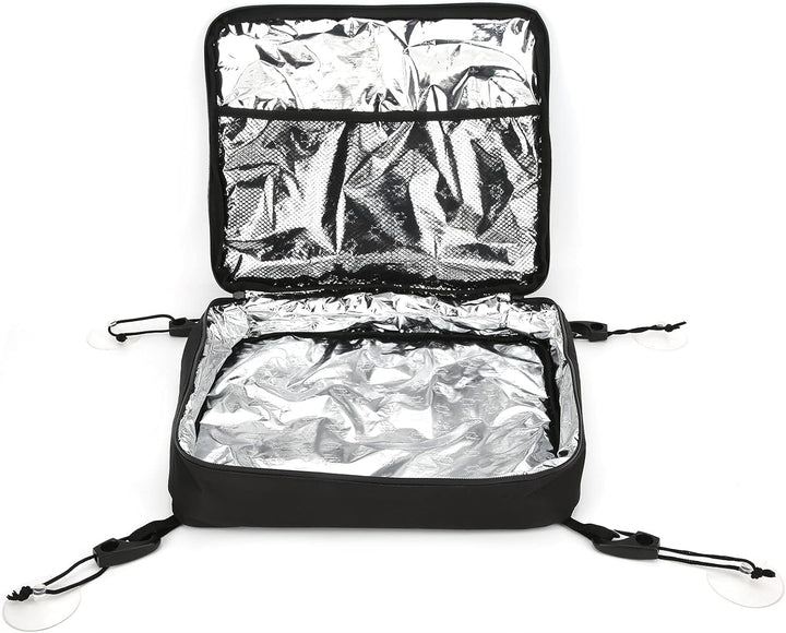 Alomejor SUP Paddleboard Deck Mesh Aufbewahrungstasche Stand Up Paddle Board Deck Saugnapftasche für