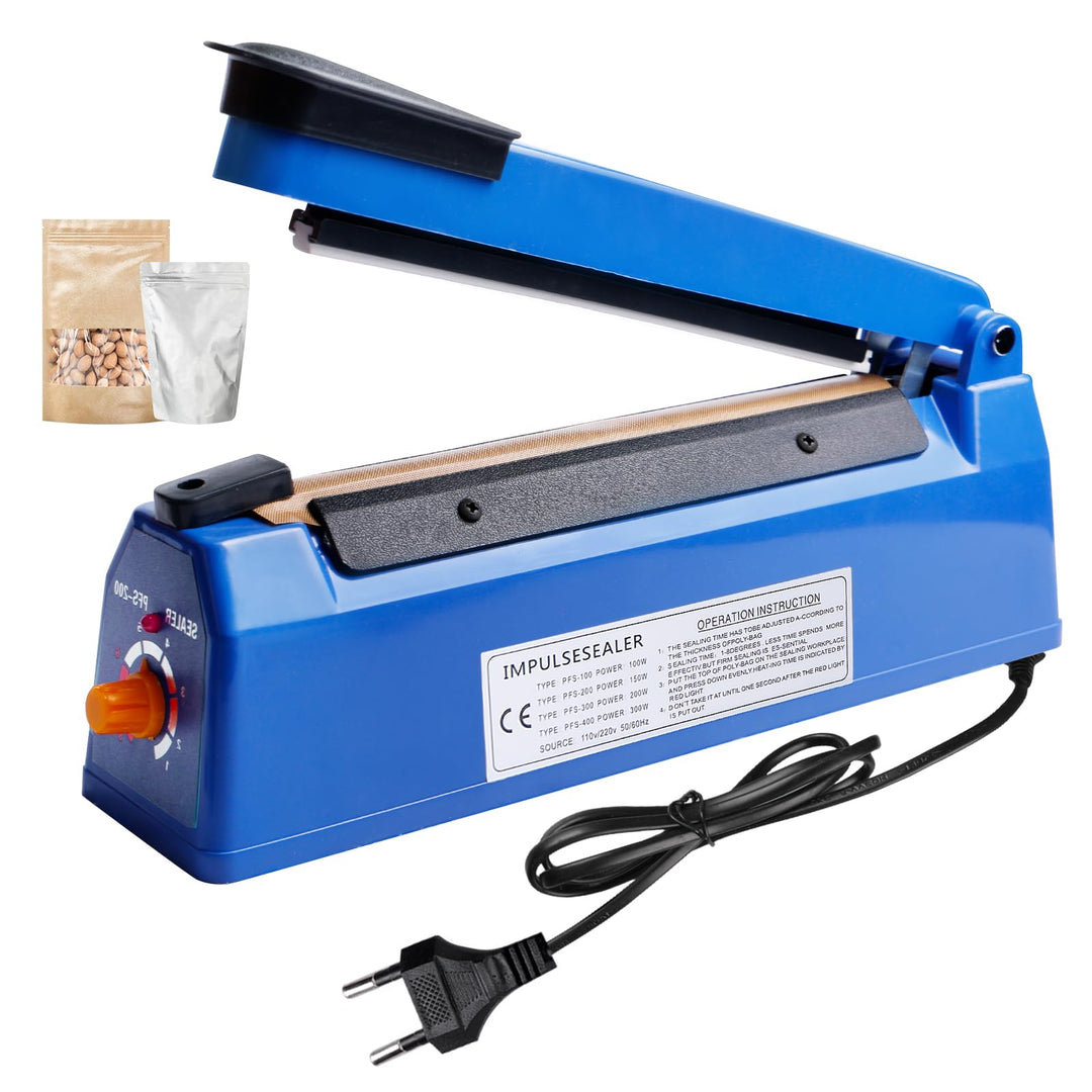 Heisssiegelgerät, 300mm Folienschweissgerät, Bag Sealer, Mini Folienschweissgerät, Plastiktüten Tüte