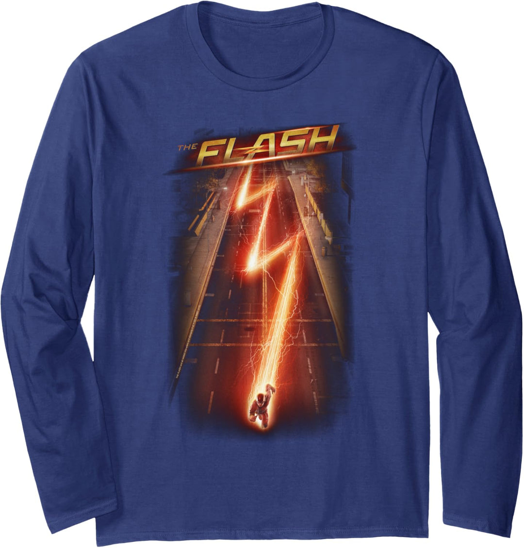 The Flash: TV Series Flash Ave Langarmshirt
