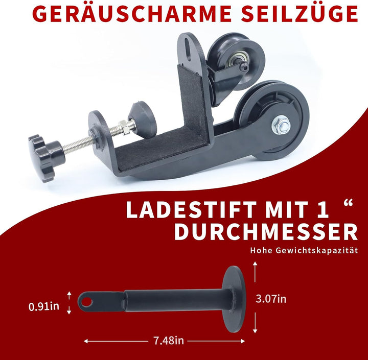 Arm Wrestling Flaschenzugsystem Für Armdrücken Professionell Armdrücken Trainingsgerät Sind Mit Lade