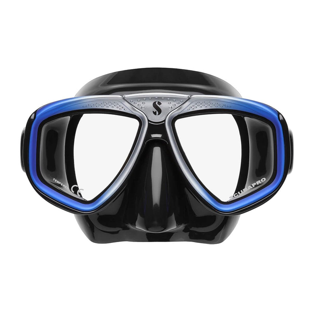 SCUBAPRO Zoom EVO Tauchmaske schwarz/blau, schwarz/blau