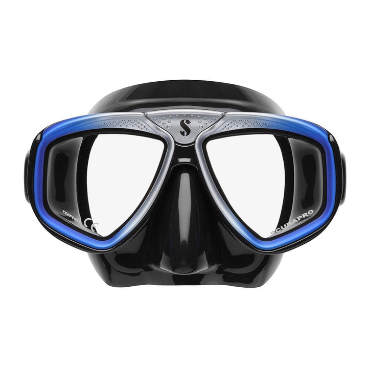 SCUBAPRO Zoom EVO Tauchmaske schwarz/blau, schwarz/blau