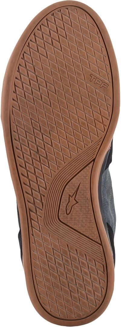 Alpinestars Grange Motorradschuhe, schwarz/blau, 7.5 (40) 40 EU Schwarz Mood Indigo, 40 EU Schwarz M