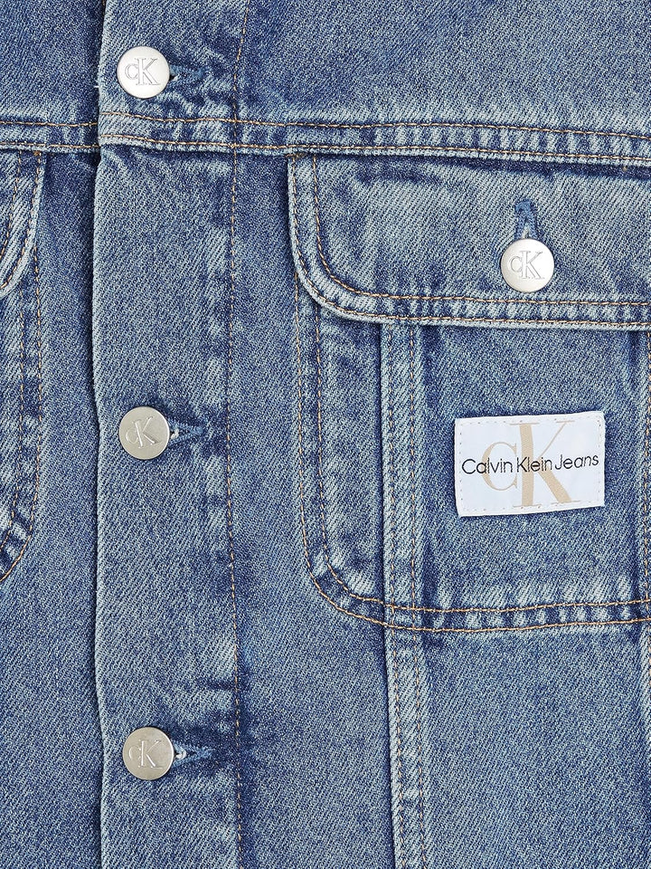 Calvin Klein Jeans Herren Jeansjacken S Denim Medium, S Denim Medium