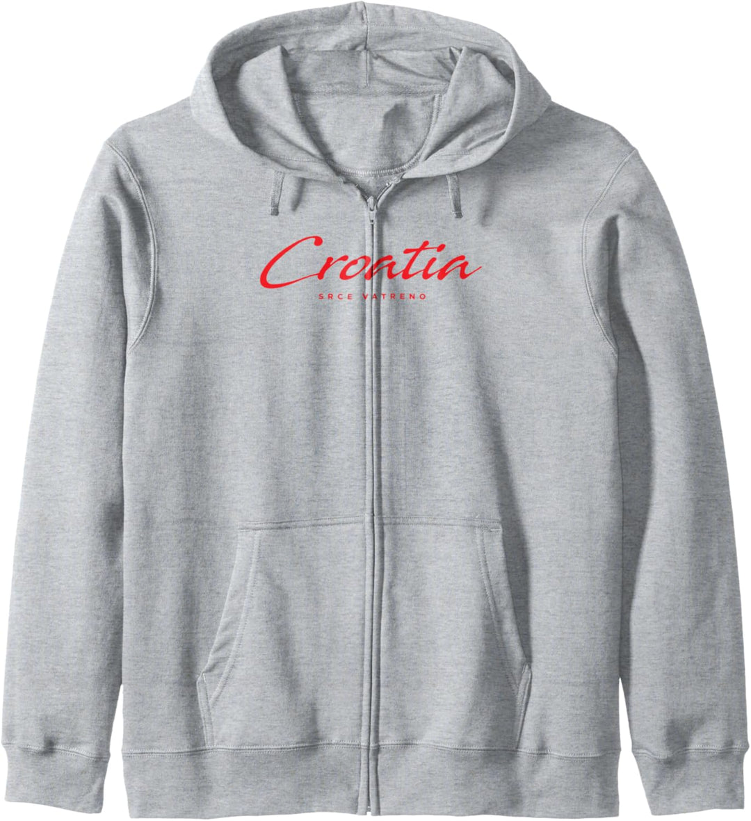 Kroatien Srce Vatreno Hrvatska Moja Domovina Design Tee Kapuzenjacke
