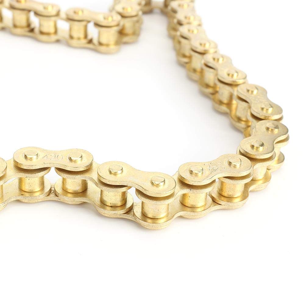 Suuonee Antriebskette, Motorrad 48 Glieder 420 Fahrrad Antriebskette für 50 110 125cc PIT Quad Dirt