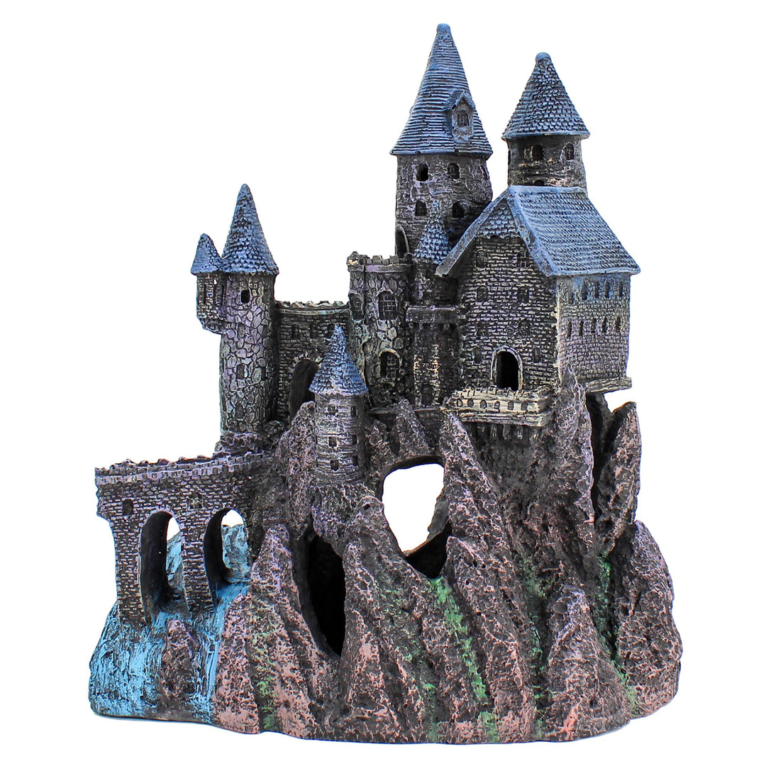 Penn-Plax Castle Aquarium-Dekoration, handbemalt mit realistischen Details, über 36,7 cm hoch, Teil
