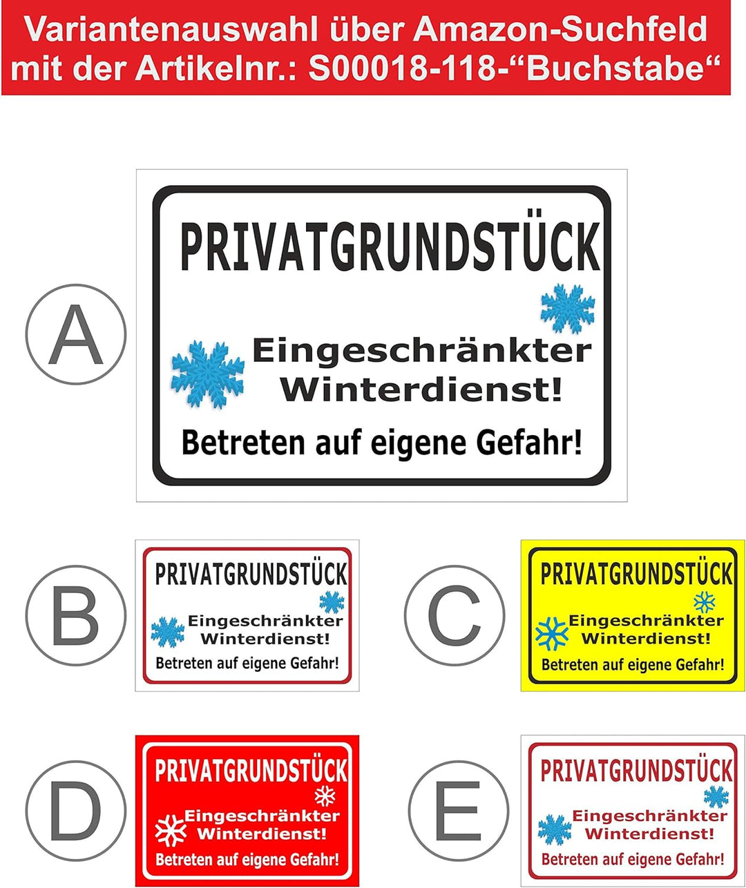 Melis Folienwerkstatt Schild Privat-grundstück - 60x40cm - 3mm Aluverbund – 20 VAR S00018-118-D 60x4