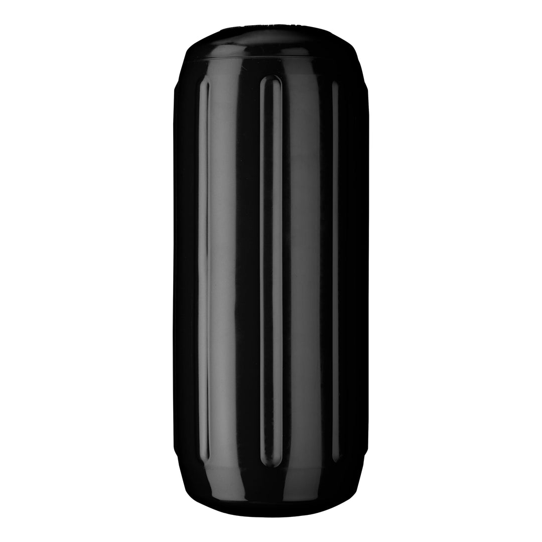 Polyform HTM-Serie (Loch durch Mitte) Bootsfender HTM-1 | 6.3 x 15.5 in. Schwarz, HTM-1 | 6.3 x 15.5