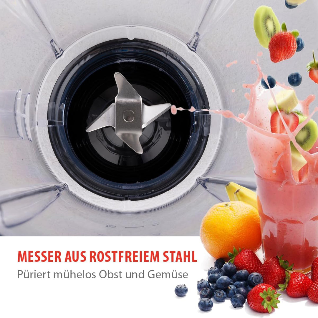 alpina 8711252187372 Blender, Kunststoff, Schwarz, Schwarz
