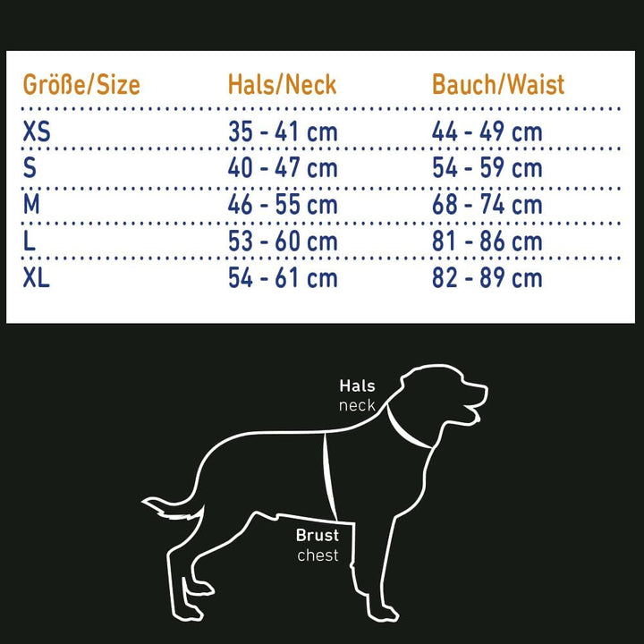 Nobby Hunde Schwimmweste Sharky - verstellbare Brust- und Bauchgurte - Schwimmhilfe - Rettungsweste
