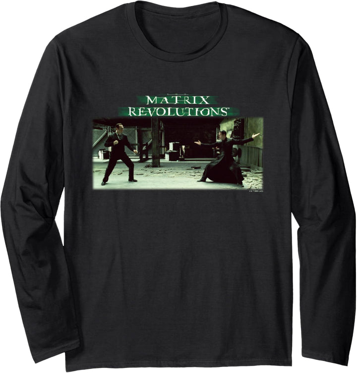 The Matrix Revolutions Neo Vs. Smith Langarmshirt