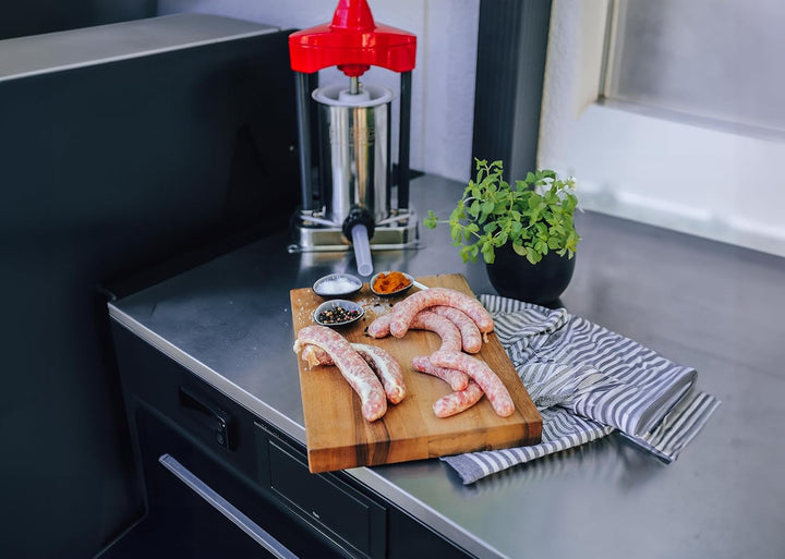 F. DICK HTW Hausschlachter-Tischwurstfüller 5 lb (für Hobbyköche, Jäger und BBQ-Fans, Wurstfüller, W
