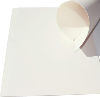 25 Blatt DIN A2 starkes weisses Papier 170g/m² von Top Lamination - Top Qualität