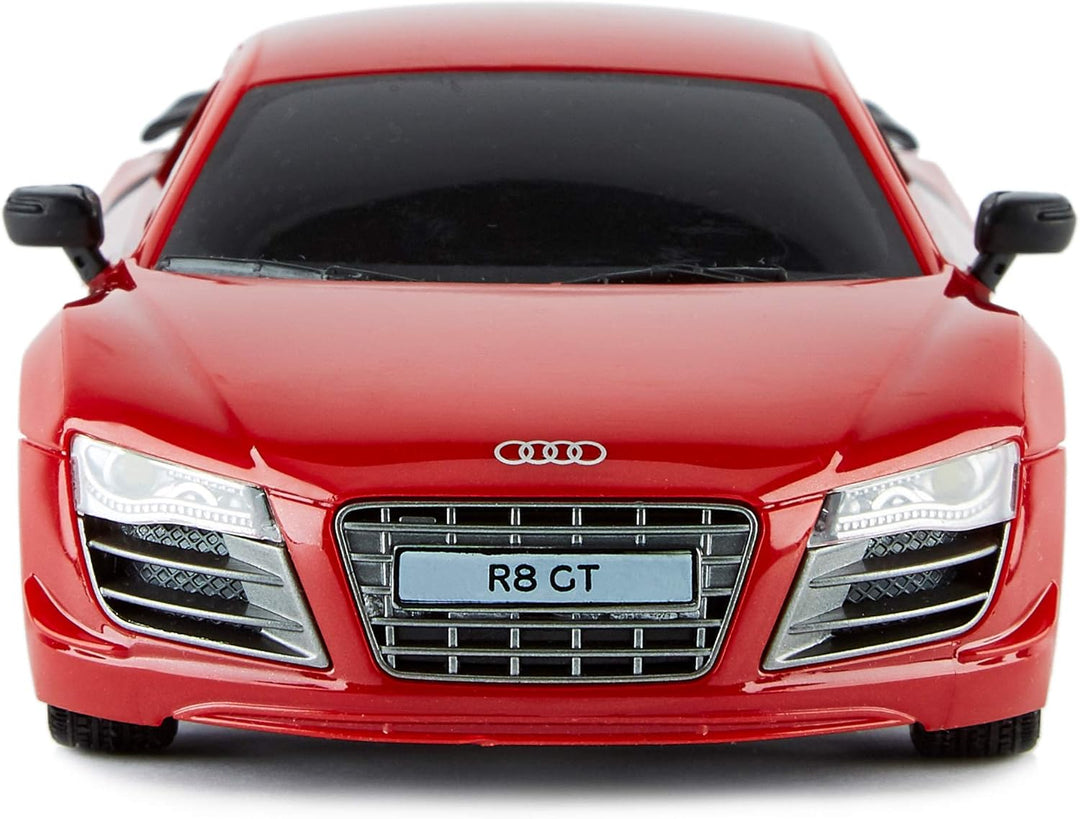 CMJ RC CARS Audi R8 GT, offizielles Lizenziertes Ferngesteuertes Auto, Spielzeit RC Flitzer Auto, 1: