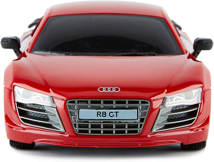 CMJ RC CARS Audi R8 GT, offizielles Lizenziertes Ferngesteuertes Auto, Spielzeit RC Flitzer Auto, 1: