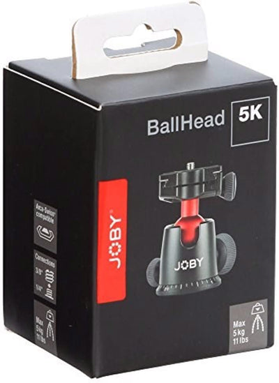 JOBY JB01514-BWW BallHead 5K professioneller Kugelkopf (geeignet für DSLR und CSC/spiegellose Kamera