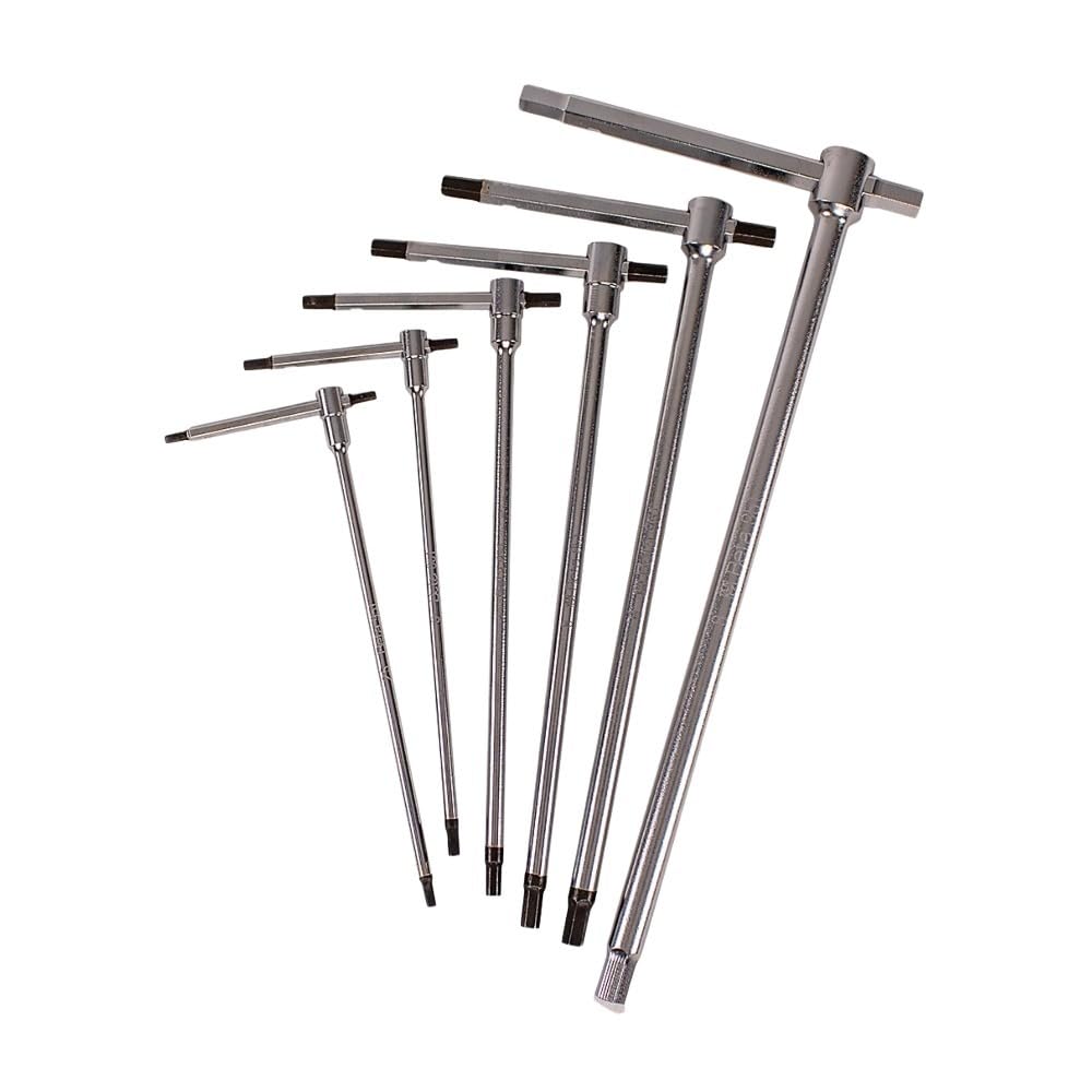 Beta 951/S6 Sechskant-Stiftschlüsselsatz mit T-Griff, (Inbus Set 6-teilig, höchst widerstandsfähig,