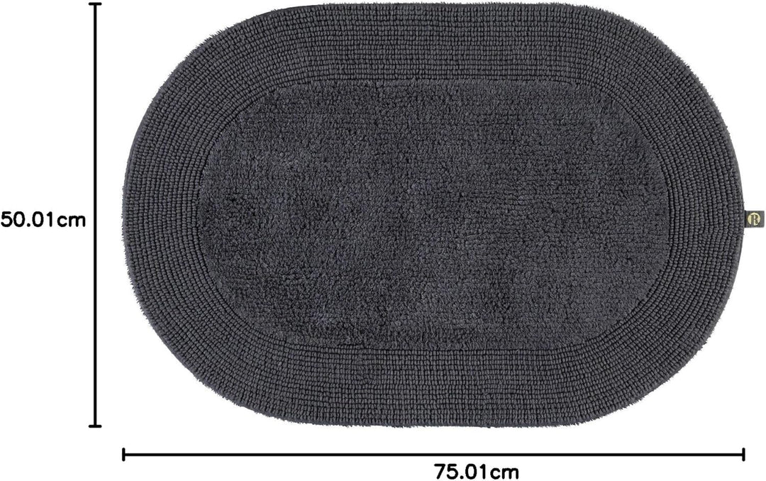 Rhomtuft Badteppiche Exquisit Zinn - 02 50x75 cm