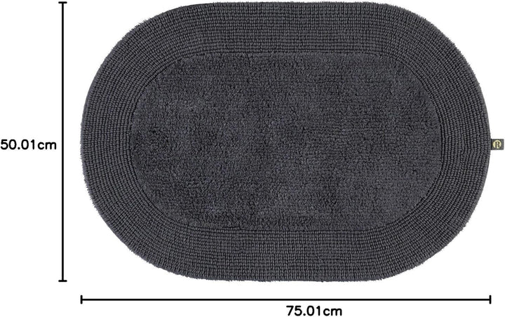 Rhomtuft Badteppiche Exquisit Zinn - 02 50x75 cm
