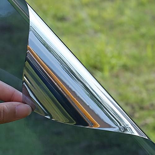 Ambiance Sticker Blackout One-Way-Wandkunst mit Spiegeleffekt, atemberaubende Fensterabdeckung, Anti