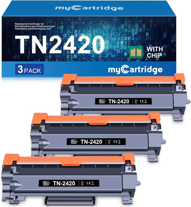 MYCARTRIDGE TN-2420 Toner Kompatibel für Brother TN2420 TN2410 für Brother MFC-L2710dw HL-L2350dw MF