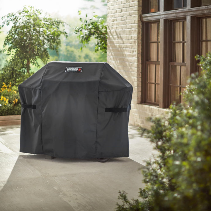 Weber 7183 Premium Abdeckhaube für Spirit/Spirit II 300-Serie und Spirit EO-210, schwarz