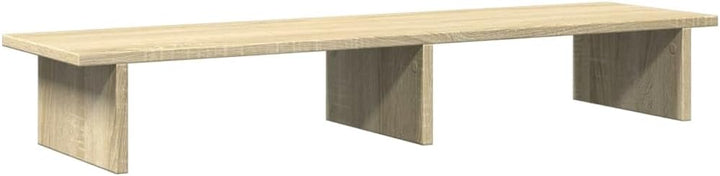 vidaXL Monitorständer, Schreibtischaufsatz für 2 Monitore, Unterbau Bildschirm Laptop Ständer, Tisch