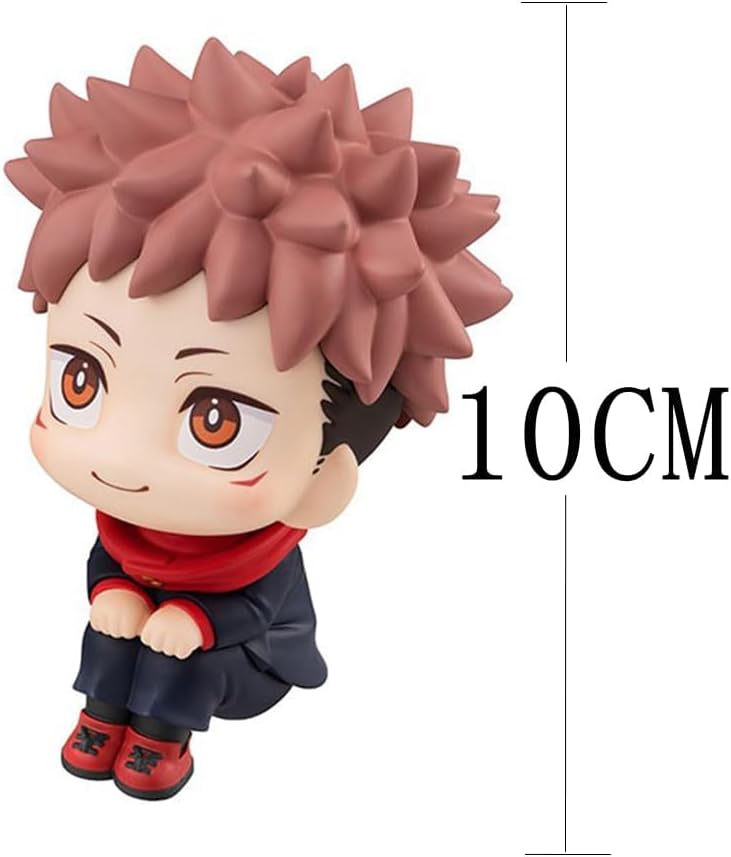 Yuji Itadori Figur Statue Anime Q Version Megumi Figur 9,5 cm Look Up Pose Modell Statue PVC Niedlic