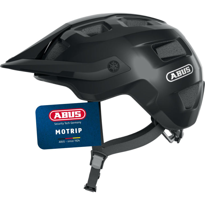 ABUS MTB-Helm MoTrip - robuster Fahrradhelm mit höhenverstellbarem Schirm für Mountainbiker - indivi