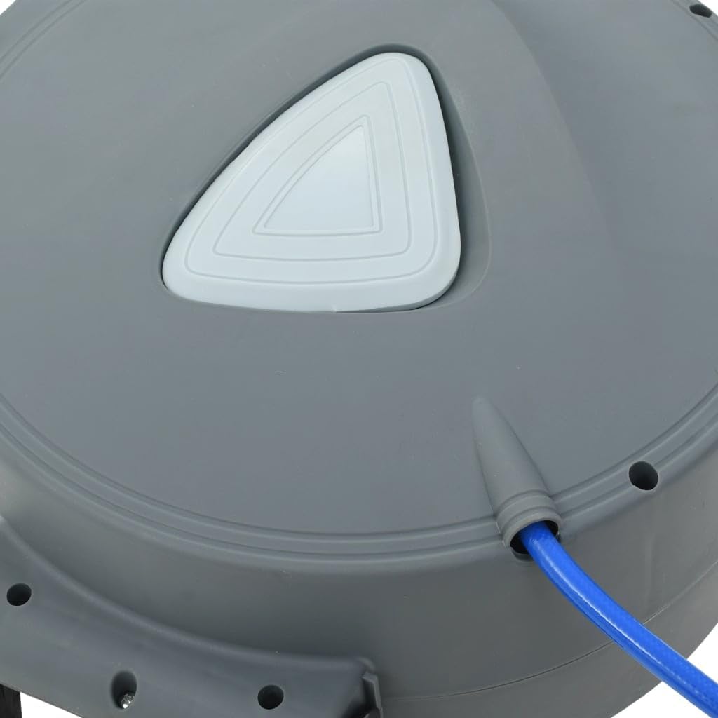 vidaXL Druckluftschlauch Aufroller Automatik Pneumatikschlauch Trommel Schlauchtrommel Schlauchaufro