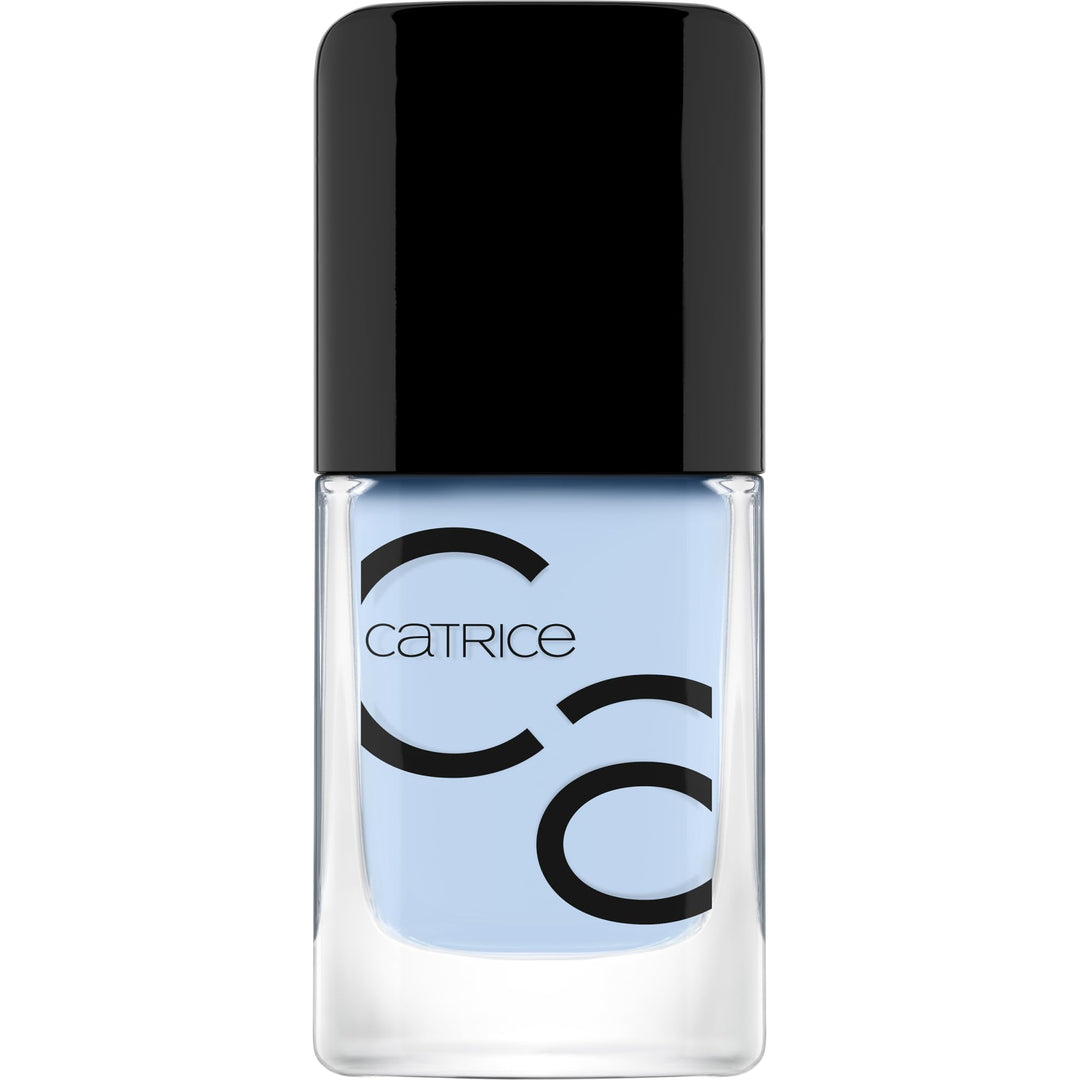 Catrice ICONAILS Gel Lacquer No More Monday Blue-s, Gel Nagellack in Hellblau, langanhaltend, vegan,