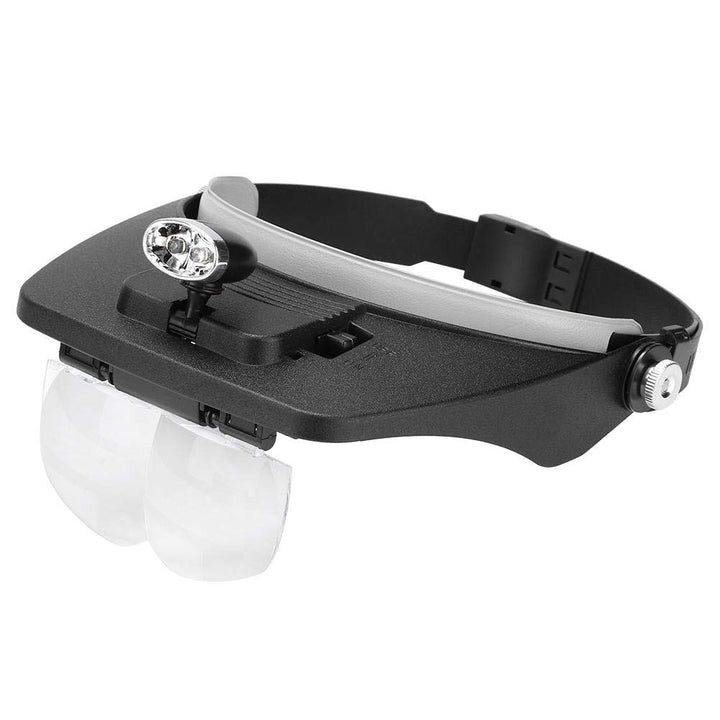 Fdit Headhand Lupenbrille mit LED-Licht Honey Bee Lupe Brille Lupe Spiegelglas Imkerei Lupe MEHRWEG