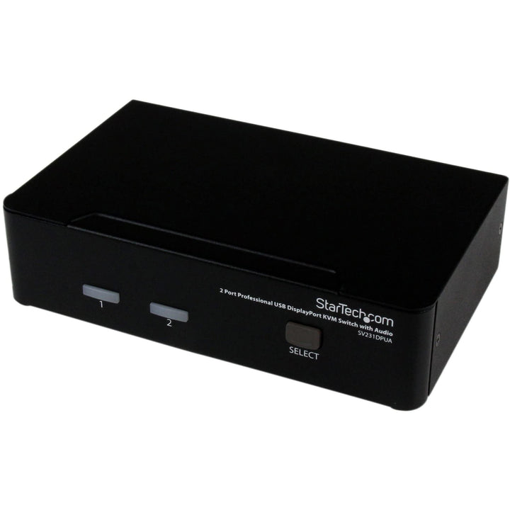 StarTech.com 2 Port DisplayPort USB KVM Switch - DisplayPort KVM Umschalter mit Audio DisplayPort mi