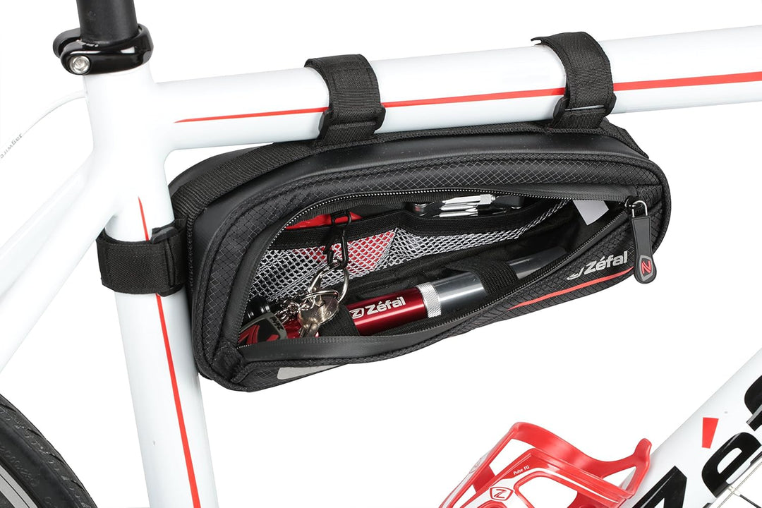 231194 - dreiecktasche für fahrradrahmen z frame pack, Schwarz, Schwarz