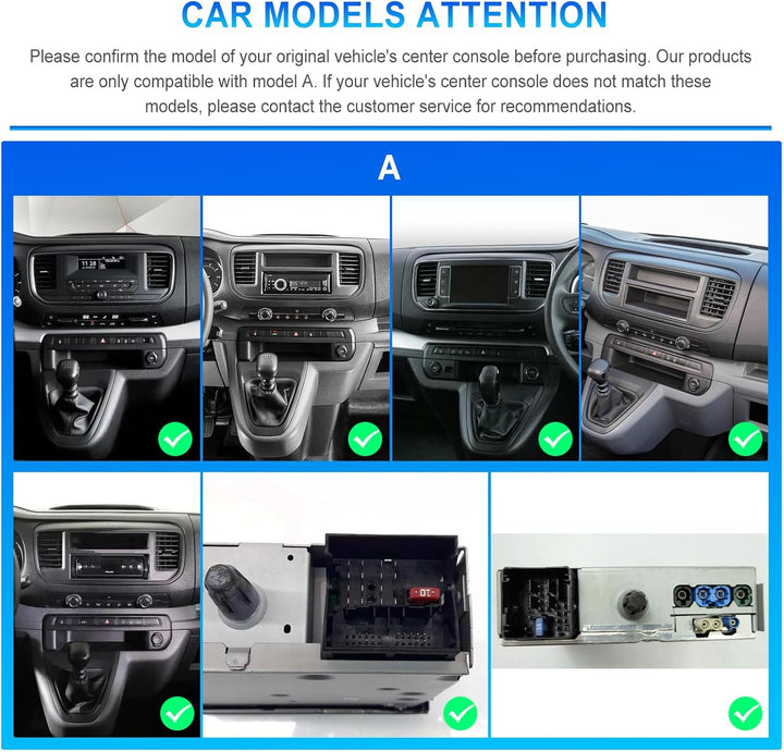 Rimoody 8 Kerne 6+128G Autoradio Android für Citroen Jumpy 3/Peugeot Expert/Toyota Proace 2016-2021